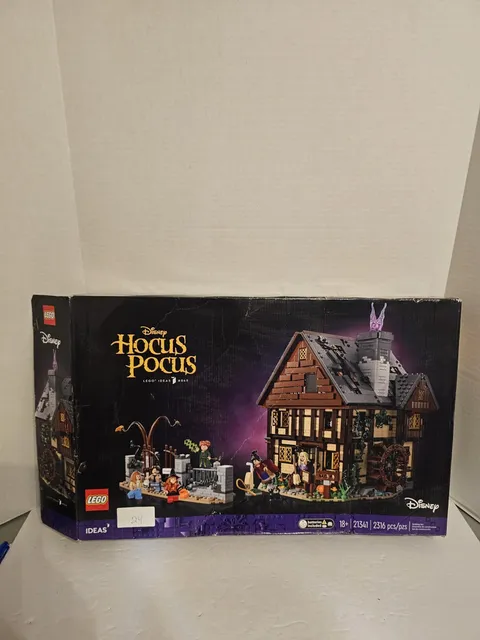 LEGO Ideas 21341 Disney Hocus Pocus Cottage NEW OPEN DAMAGED BOX RETIRED