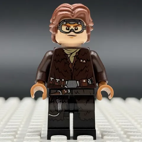LEGO Star Wars Han Solo Fur Coat & Goggles Minifigure - 75217 sw0949