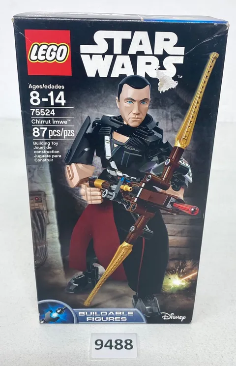LEGO Star Wars 75524 Chirrut Imwe Buildable Figure 87pcs New in DAMAGED BOX