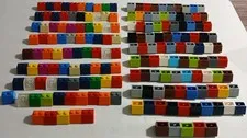 LEGO Slopes 3039 and 3660, 45 degree 2x2, 180 total bricks, Multicolor