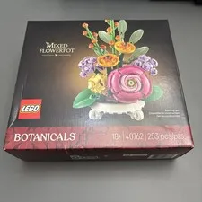 Lego Botanicals Mixed Flowerpot 40762 253 PCS New Factory Sealed! Collectible