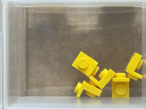LEGO Parts - Yellow Bracket 1 x 1 - 1 x 1 Inverted - No 36840 - QTY 5
