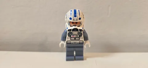 2010 Lego ARC-170 Starfighter Pilot Captain Jag Phase 2 sw0265 Minifig Complete