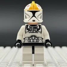 LEGO Star Wars Phase 1 Clone Trooper Pilot Minifigure sw0491 Gunship 75021