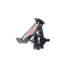 1x LEGO Technic Race Car Spoiler 3x4x6 Black Sticker '51' 30626pb03