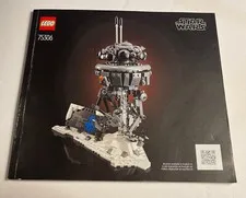 Lego Star Wars Imperial Probe Droid 75306 Hoth Instruction Manual Booklet