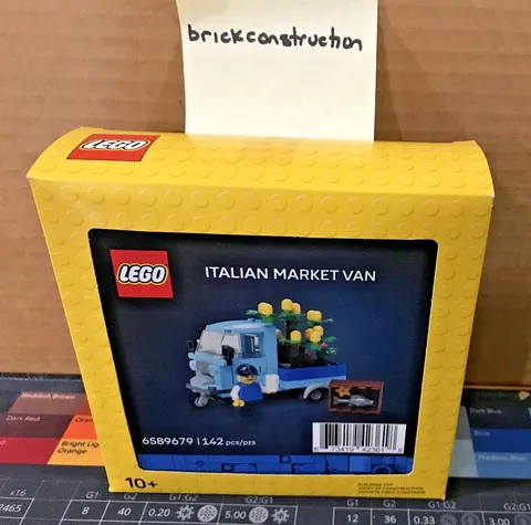 LEGO 6589679  Italian Market Van - New & Factory Sealed!