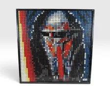 Lego Star Wars Darth Revan The Sith 31200 Set Mosaic Art Customized Build