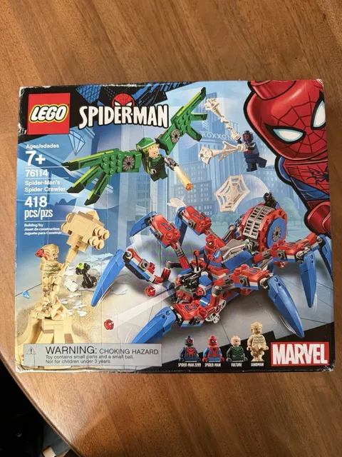 LEGO Spider-man 76114 (LEGO 2099 SPIDER-MAN SUIT) VULTURE, SANDMAN Spider Crawle