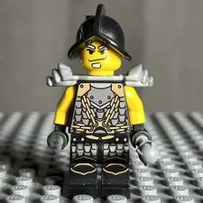 Lego Minifigures Castle Kingdoms Dragon Knight Scale Cas468 - 1G