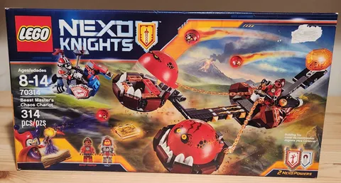 LEGO 70314 - NEXO KNIGHTS BEAST MASTER’S CHAOS CHARIOT Factory Sealed