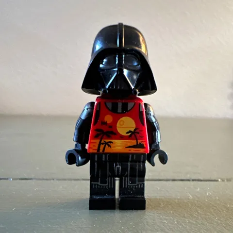 LEGO Star Wars Darth Vader Minifigure with Helmet, Plastic, Age 4+