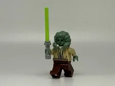 Custom Classic Lego Star Wars Jedi Kit Fisto TCS Style