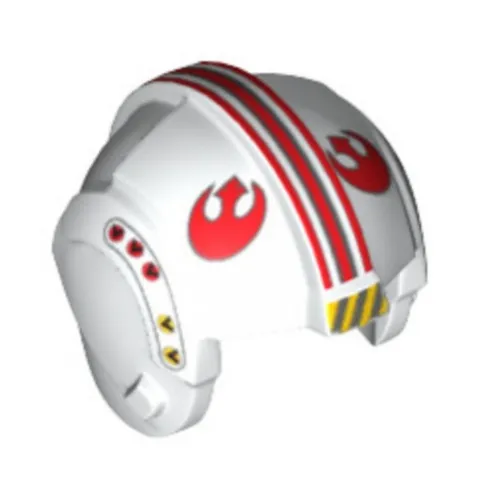 new LEGO Star Wars Fighter Pilot Helmet for Luke Skywalker (2010-2026)
