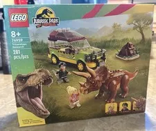 LEGO 76959 Jurassic Park Triceratops Research , New