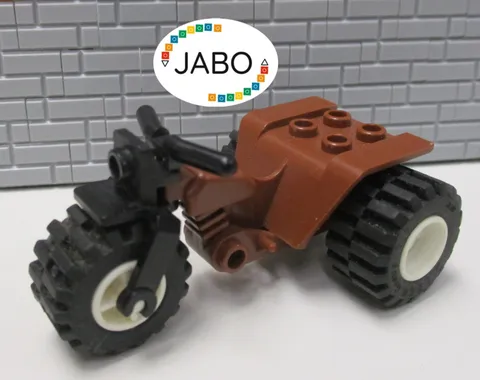 (E15/8/3) Lego 30187 Trike Motorcycle Black/Brown