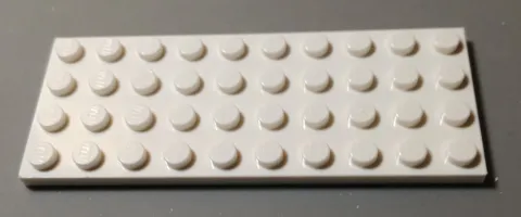 #4738# NEW Genuine Lego 3030 Plate 4 X 10 White  ,  read description combin ship