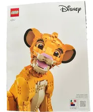 Lego Disney Lion King Young Simba BUILDING INSTRUCTION MANUAL ONLY 43247 Booklet