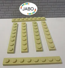 (J8/5/9) LEGO 6 x 3460 flat plate 1x8 tan