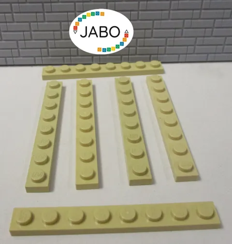(J8/5/9) LEGO 6 x 3460 flat plate 1x8 tan