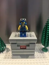 LEGO Power Miners minifigure, Power Miner - Duke, Bare Arms - PM018 Nice!