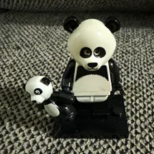 LEGO Minifigures Panda Guy Minifigure w/ Baby Panda Accessory MINIFIGURES