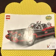 LEGO Batman Classic TV Series Batmobile Illustrated Instruction Manual Booklet