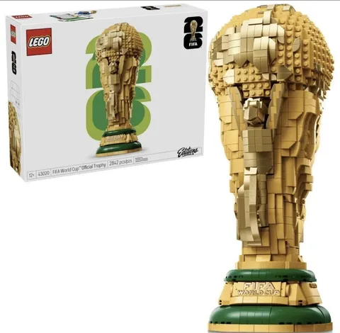 LEGO Editions FIFA World Cup Official Trophy Building Set 43020 NEW