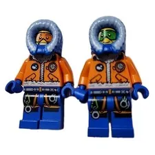 LEGO City Arctic Explorer Minifigure Town 2014 Lot of 2 cty0492 & cty0493