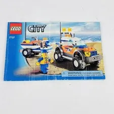 LEGO City 7737 Manual Replacement Guide Instruction Booklet ONLY
