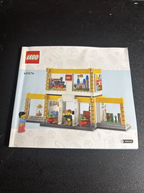 Lego 40574 Brand Store Building Instruction Manual Only Retired