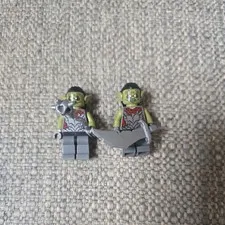 NEW LEGO 9473 Lord of the Rings Cave Troll Mines of 2 MORIA ORCS Minifigures Fig