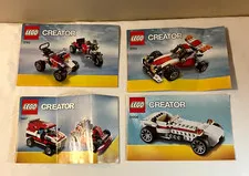 Lego Manuals / Instruction Booklets - Lot of 4 Creator