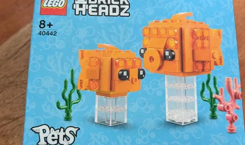 LEGO BrickHeadz 40442 Goldfish - New & Boxed - Pets Collector's Set