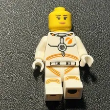 LEGO City Space Exploration Female Astronaut Minifigure White Spacesuit #cty1064