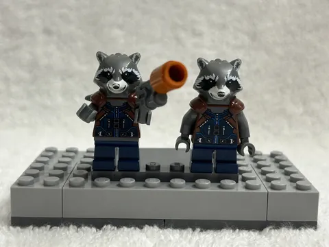 LEGO Marvel Super Heroes Rocket Raccoon Minifigure Pair