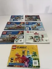 Lego Building Guides Lot Of 7
