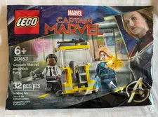 LEGO 30453 Captain Marvel and Nick Fury Polybag Brand New Sealed