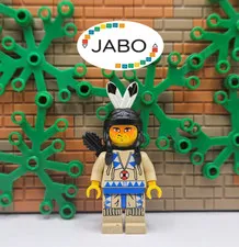 (S12 / 13 / 5) LEGO Western ww016 Indians Indian 1 Black Quiver 6766 6748