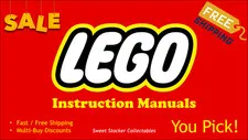 LEGO Instruction Manuals/Booklets - YOU PICK - FREE Shipping!