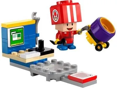 LEGO® Super Mario 30702-1 Toad (Pit Crew) Polybag