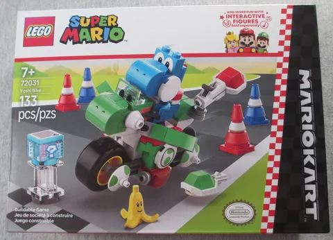 Yoshi Bike #72031 - Sealed LEGO building set - Super Mario 133 pcs