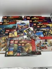 Lego Lot Of 20+ Marvel Super Heros Instruction Manuals ONLY