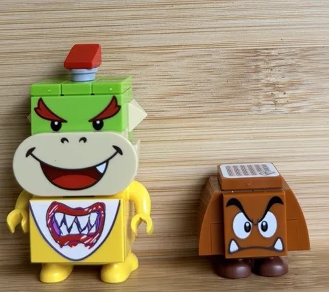 Lego 71360 Super Mario Adventures Interactive Bowser Jr & Goomba Minifigure Only