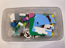Lot Of Assorted Lego Pieces Approximately 1.5 lbs. - Tub Not Included