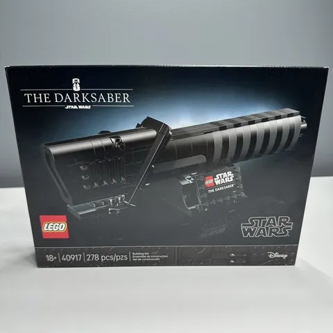 RETIRED - LEGO Star Wars The Darksaber 40917 Complete Set 278 pcs 18+