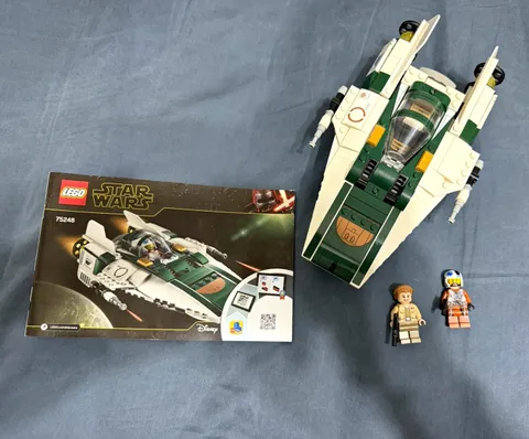 LEGO Star Wars Resistance A-Wing Starfighter 75248 269pcs 8+ COMPLETE No Box