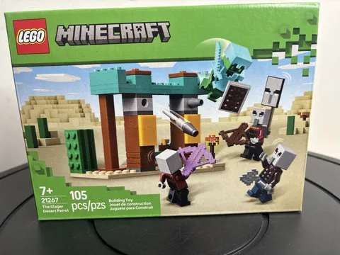 LEGO Minecraft: The Illager Desert Patrol (21267) New in Box Sealed