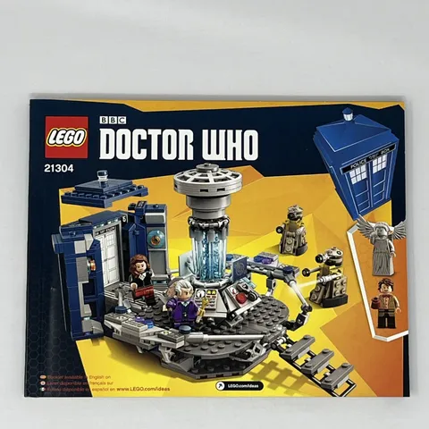 21304 Instruction Manual Only LEGO Ideas Doctor Who RETIRED LEGO Tardis Set