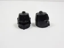 LEGO Lot of 2 Black Knight Helmets Minifig S9